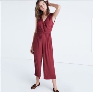 Burgundy romper